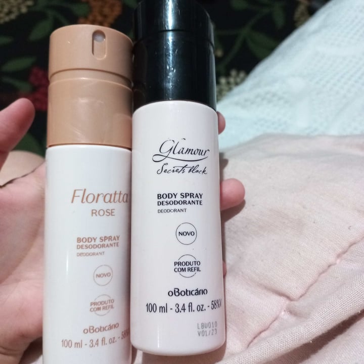 photo of O Boticário Floratta Simple Love Body spray Desodorante shared by @isabelaalves on  10 Jul 2021 - review