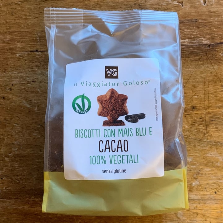 photo of Il Viaggiator Goloso Biscotti con mais blu e cacao shared by @calcabrina on  08 Dec 2021 - review