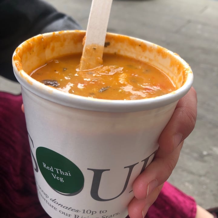 photo of Pret A Manger Thai veg soup shared by @thekuceisloose on  07 Apr 2021 - review
