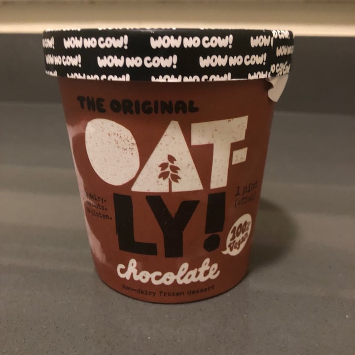 photo of Oatly Chocolate Ice Cream shared by @ladylindseybee on  07 Jul 2021 - review