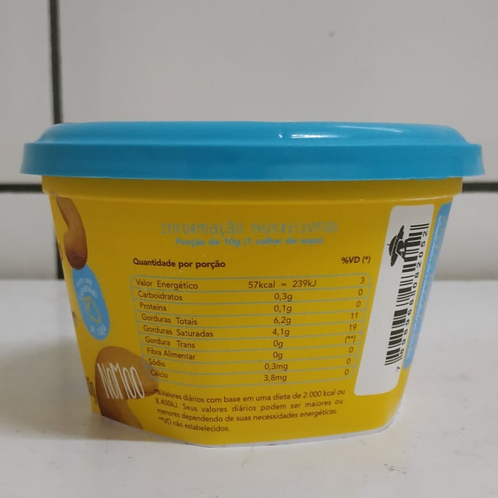 photo of NOMOO Plant-Based Brasil Nobutter shared by @edsonshigue on  13 Jun 2022 - review