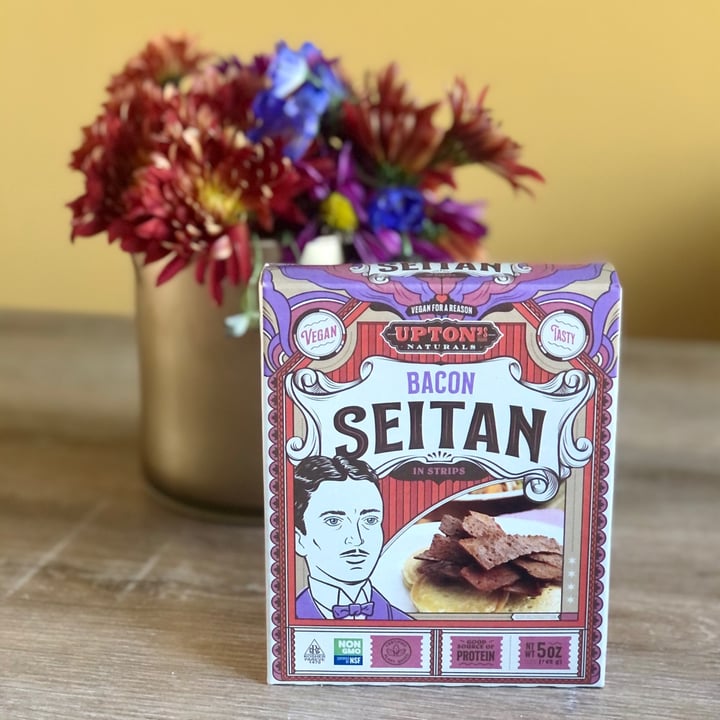 photo of Upton's Naturals Bacon seitan shared by @alexanicole on  04 Oct 2021 - review
