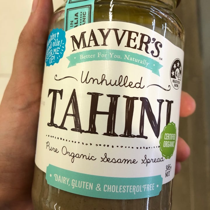 photo of Mayver's Mayver's Organic Unhulled Tahini shared by @asha2210 on  17 Dec 2020 - review
