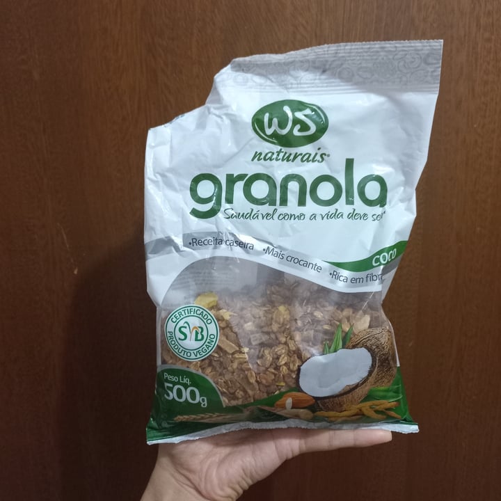photo of Ws naturais Granola Coco shared by @larissamaia on  15 Dec 2022 - review