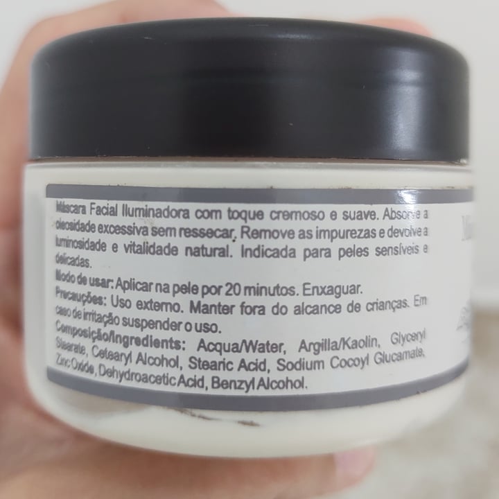 photo of Arte dos Aromas Máscara Facial de Argila Branca shared by @agathaneves on  14 May 2022 - review