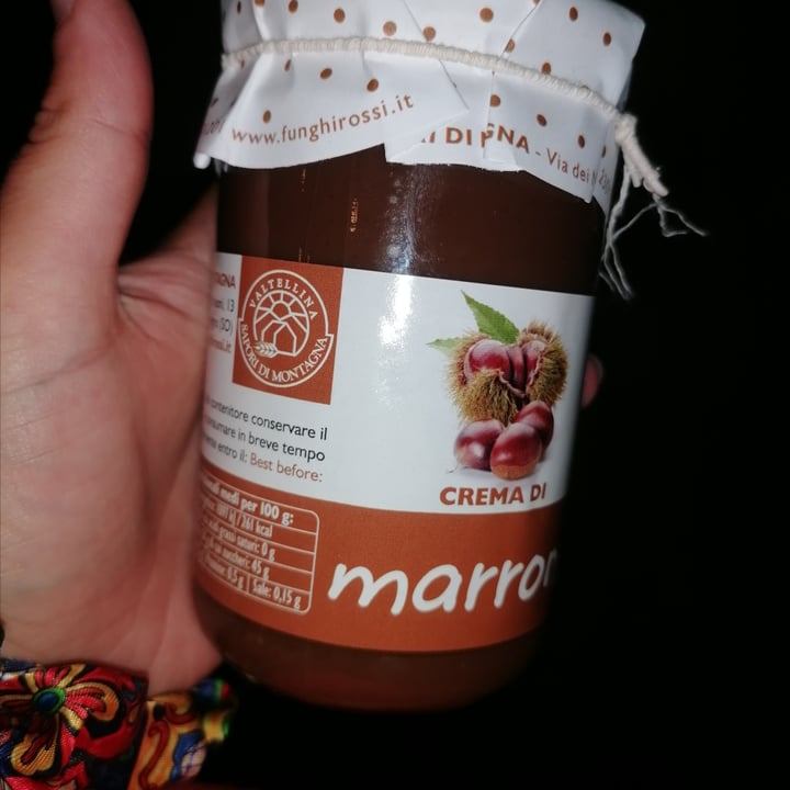 review photo of Valtellina sapori di montagna confettura extra di marroni shared by @giulianera on 29 Sep 2022 - review