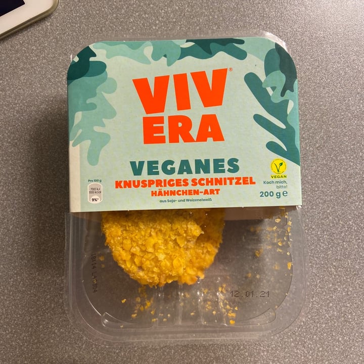 photo of Vivera Veganes knuspriges Schnitzel shared by @catherinemarieanne on  16 Dec 2020 - review