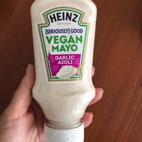 1 x Heinz Seriously Vegan Mayo Aioli Sauce 215g Bottle