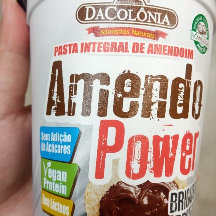 review photo of DaColônia pasta de amendoim sabor brigadeiro shared by @cam1la on 04 May 2022 - review