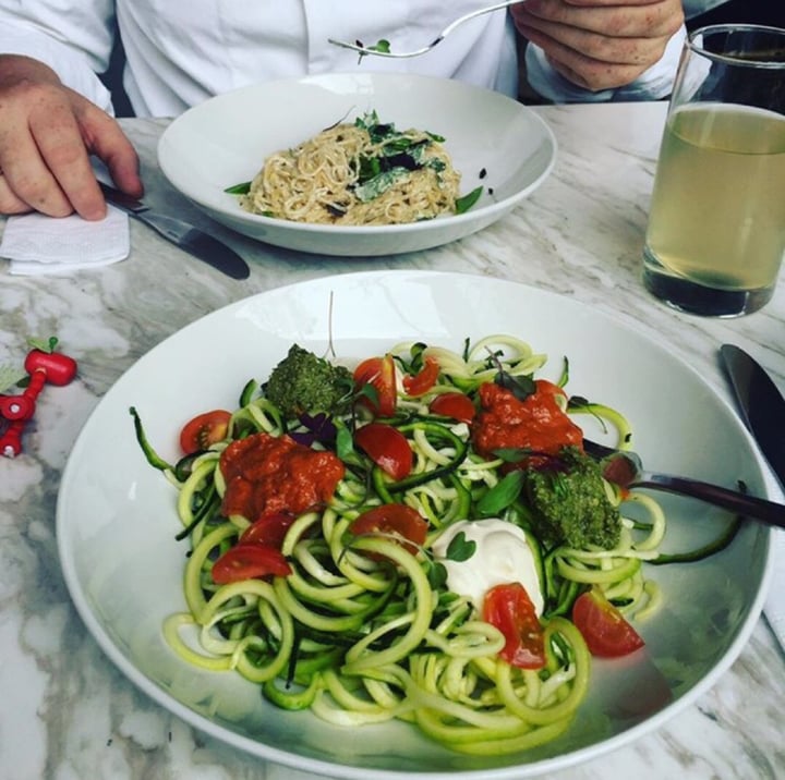 photo of Makeout Colombia Zucchini espagueti shared by @womanvegan on  22 Aug 2019 - review