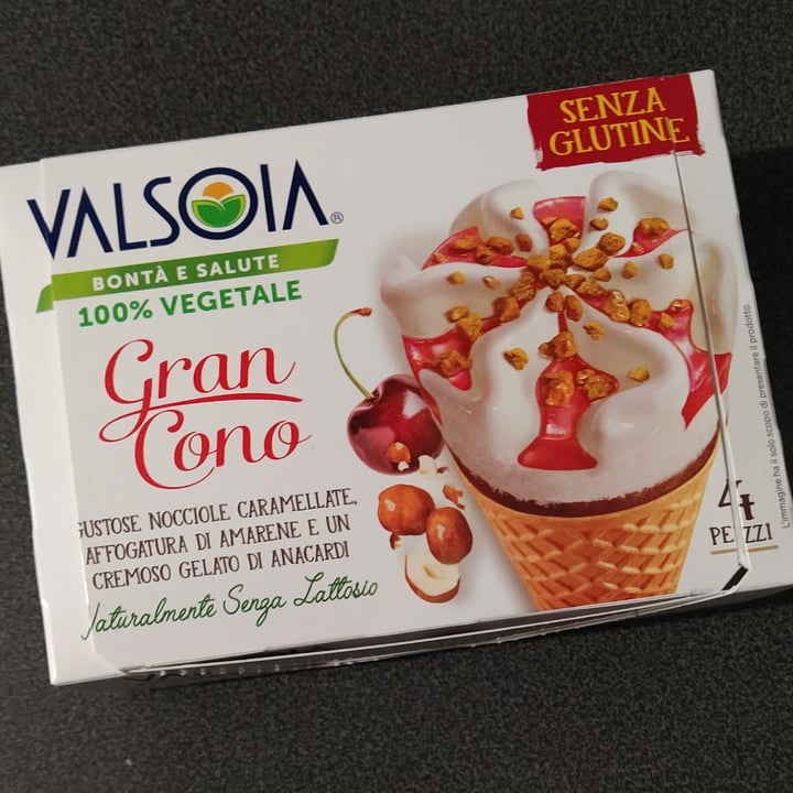 photo of Valsoia Gran Cono Senza glutine shared by @signorinagrigioverde on  17 Jun 2022 - review