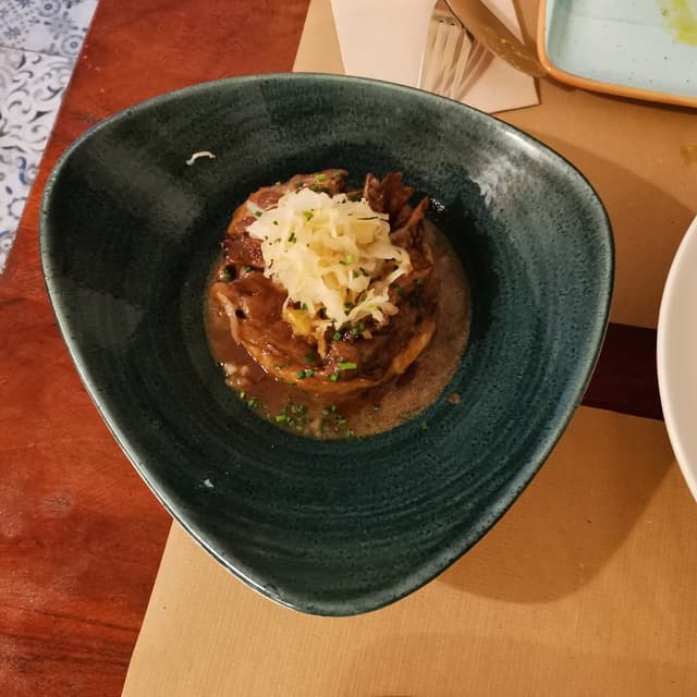 菜肴“Codillo Vegano”的照片