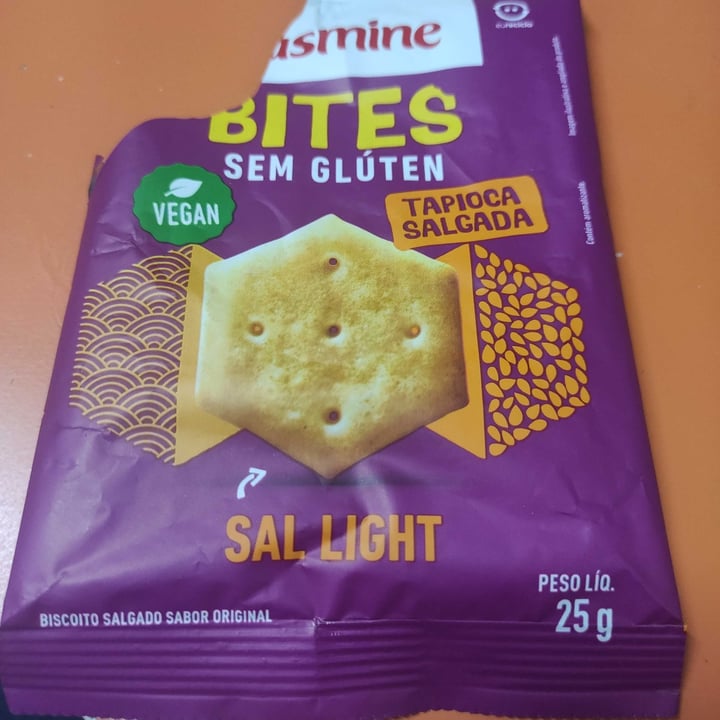 photo of Jasmine Alimentos JASMINE BITES TAPIOCA SALGADA shared by @souza on  02 Nov 2022 - review