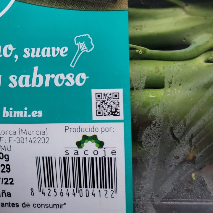 review photo of sacoje Bimi , la esencia de Br贸coli shared by @sabrinamurua on 03 Aug 2022 - review