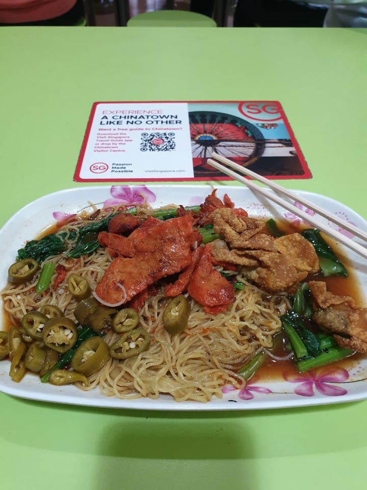 photo of Healthy Vegetarian Food Wanton Noodle shared by @hermainesay on  08 Jan 2020 - review