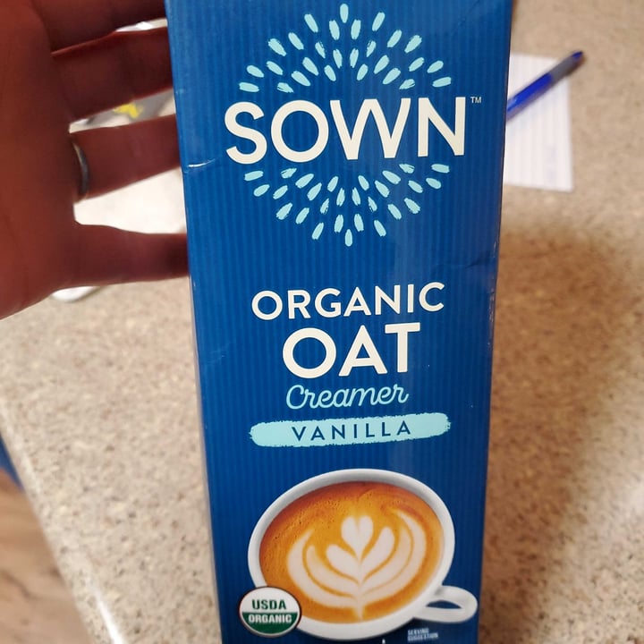 photo of Sown Organic Oat Creamer Vanilla shared by @4thepiggies on  02 Feb 2022 - review