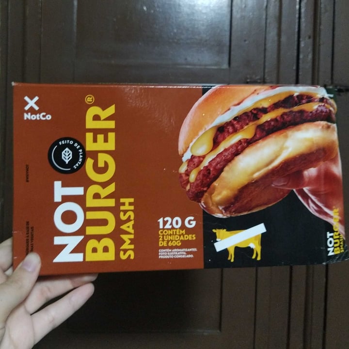 photo of NotCo Not Burguer Smash shared by @imsbruna on  09 Oct 2022 - review