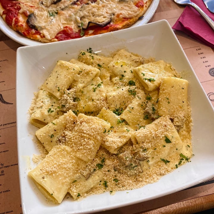 photo of Sora Lella Vegan Roman Restaurant Paccheri alla Carbonara shared by @katelouisepowell on  11 Jun 2021 - review