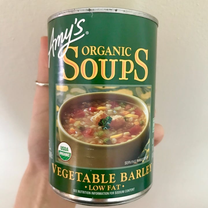 Amy’s Amy’s Organic Soups Vegetable Barley Review abillion