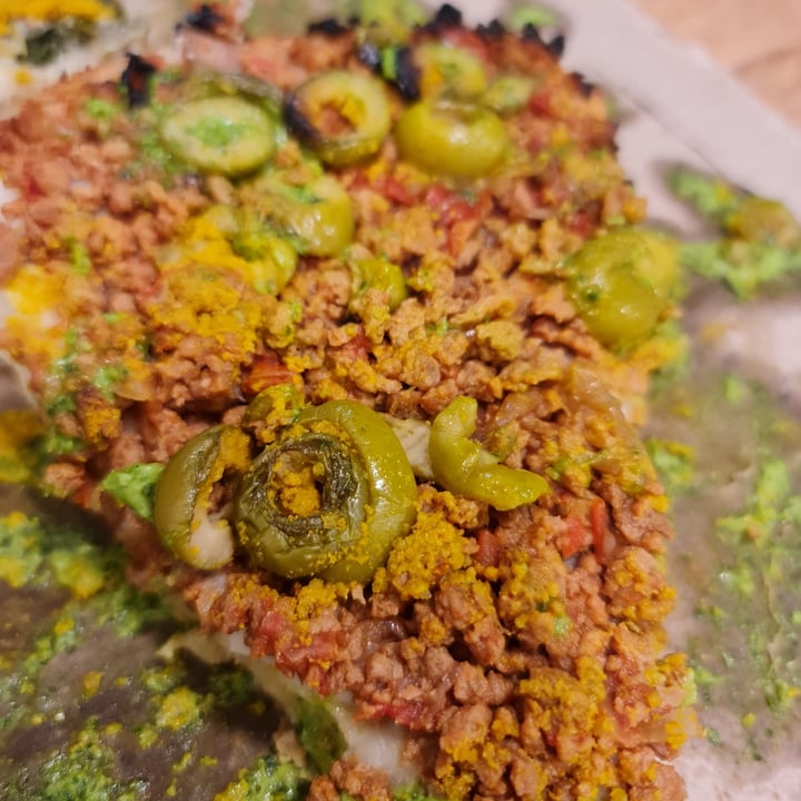 review photo of Pizza Vegana Faina especial bolonia shared by @kekorosen on 22 Oct 2021 - review