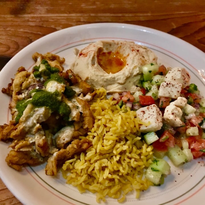 photo of AVIV Shawarma Plate shared by @pdxveg on  05 May 2020 - review