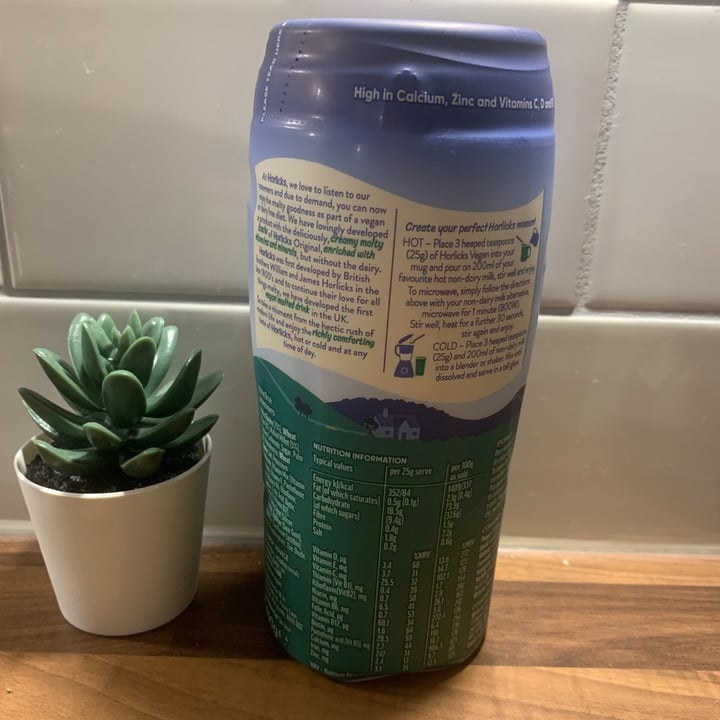 photo of Horlicks Vegan malty goodness shared by @tattooedtilly95 on  26 Jan 2021 - review