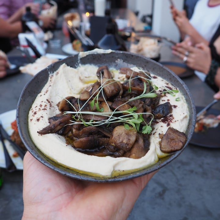 review photo of The Hummus Club Mushroom Hummus shared by @kyleharbour on 15 May 2020 - review