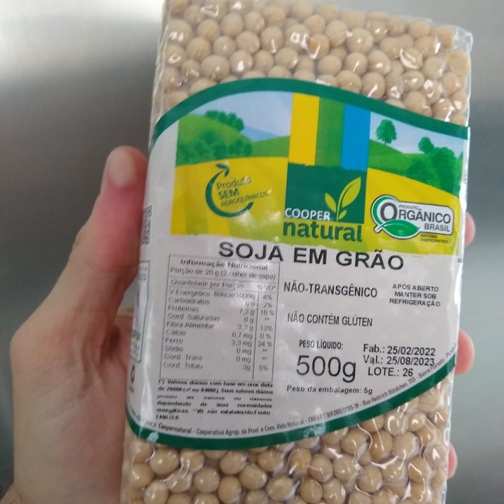 review photo of Coopernatural Soja em Grão shared by @marcusviniciuscosta on 23 Oct 2022 - review