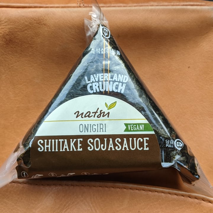 photo of Natsu Onigiri Shitake Sojasauce shared by @esclaire on  22 Dec 2021 - review