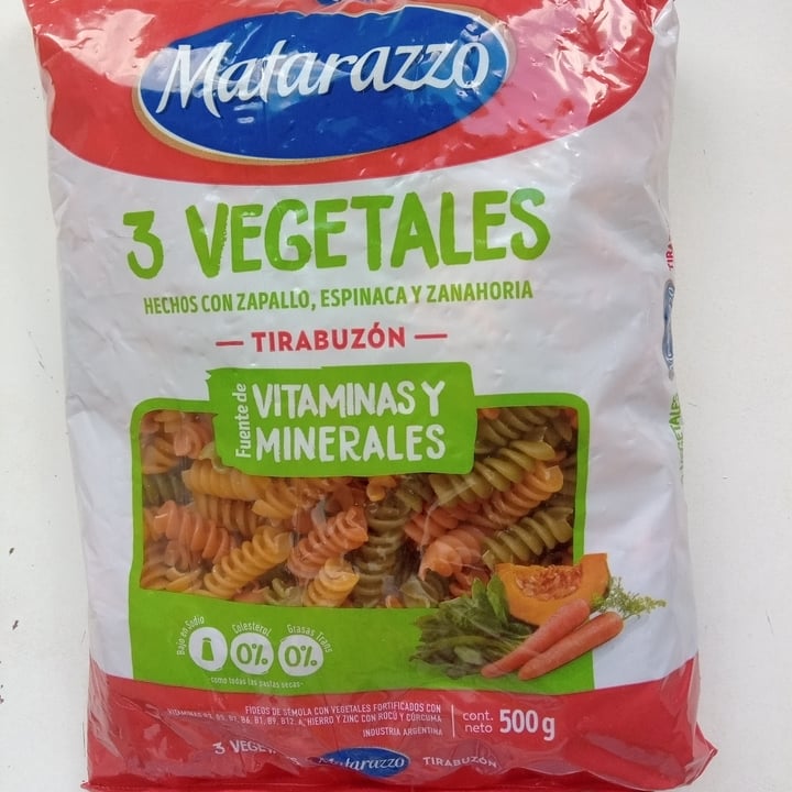 photo of Matarazzo 3 vegetales Tirabuzón shared by @helixnebb on  09 Oct 2021 - review