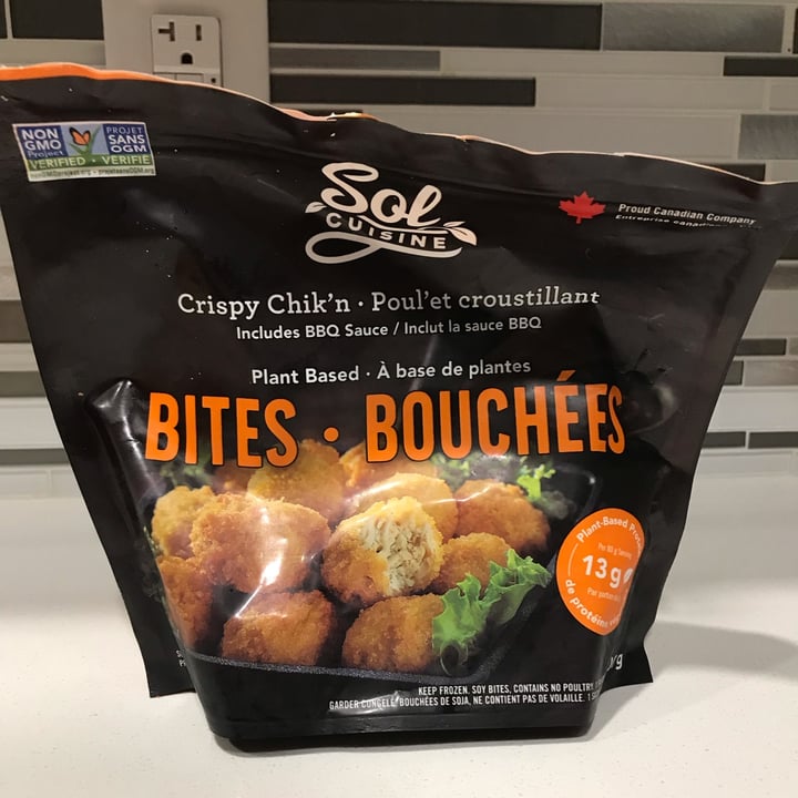photo of Sol Cuisine Crispy Chik’n Bites shared by @kaykuzina on  14 Apr 2022 - review