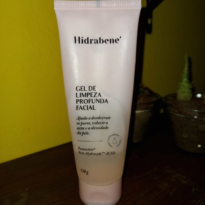 photo of Hidrabene Gel de Limpeza Profunda Facial shared by @olgarodrigues on  11 Aug 2021 - review