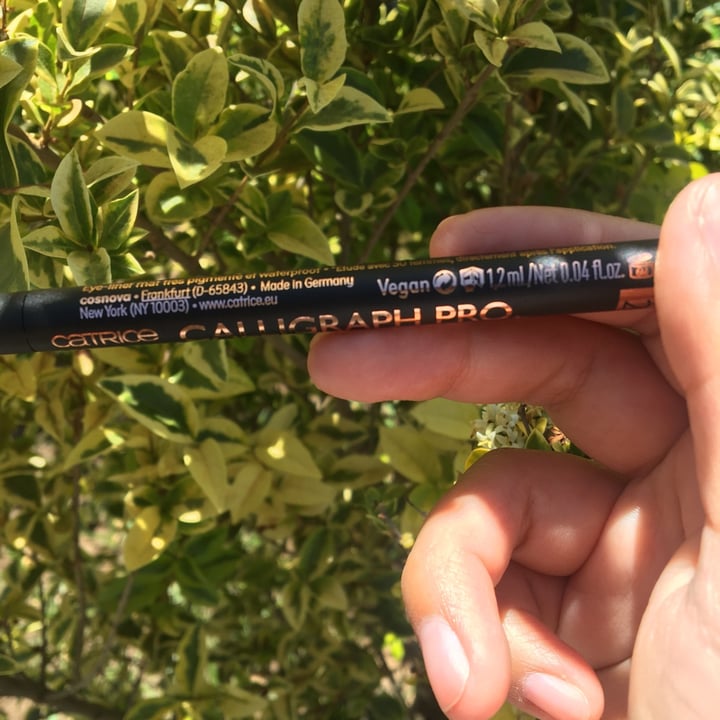 review photo of Catrice Cosmetics Calligraph pro Matt liner shared by @tabita0311 on 05 Jan 2021 - review