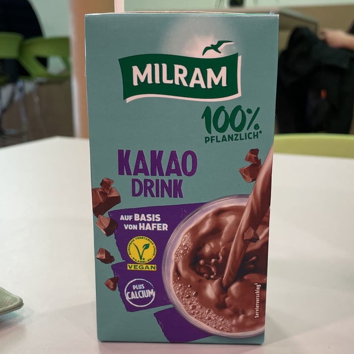 photo of Milram kakao drink shared by @plantsrock on  17 Oct 2022 - review