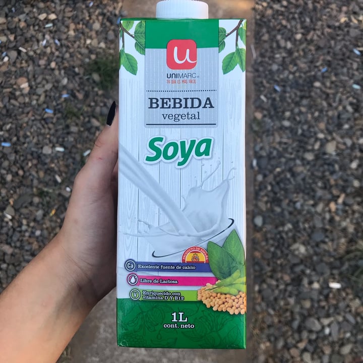 photo of Unimarc Bebida Vegetal De Soya shared by @connni on  14 Feb 2022 - review