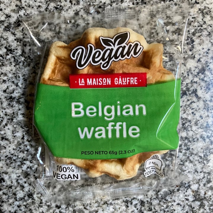 photo of La Maison Gáufre Belgian Waffle Vegan shared by @outofstep on  25 Sep 2021 - review