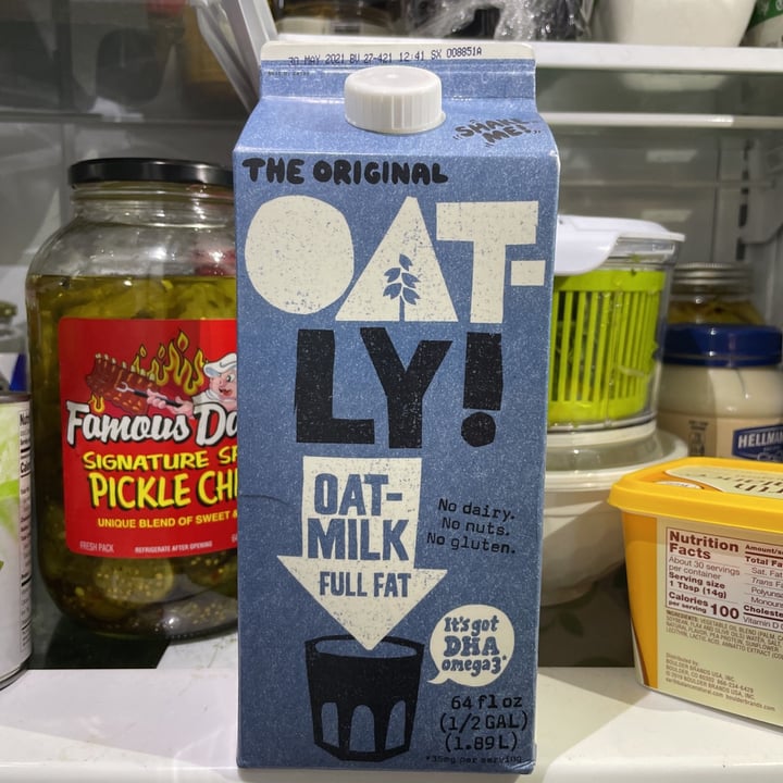 review photo of Oatly The Original Oatly Oat Milk Full Fat shared by @alicial on 17 Mar 2021 - review