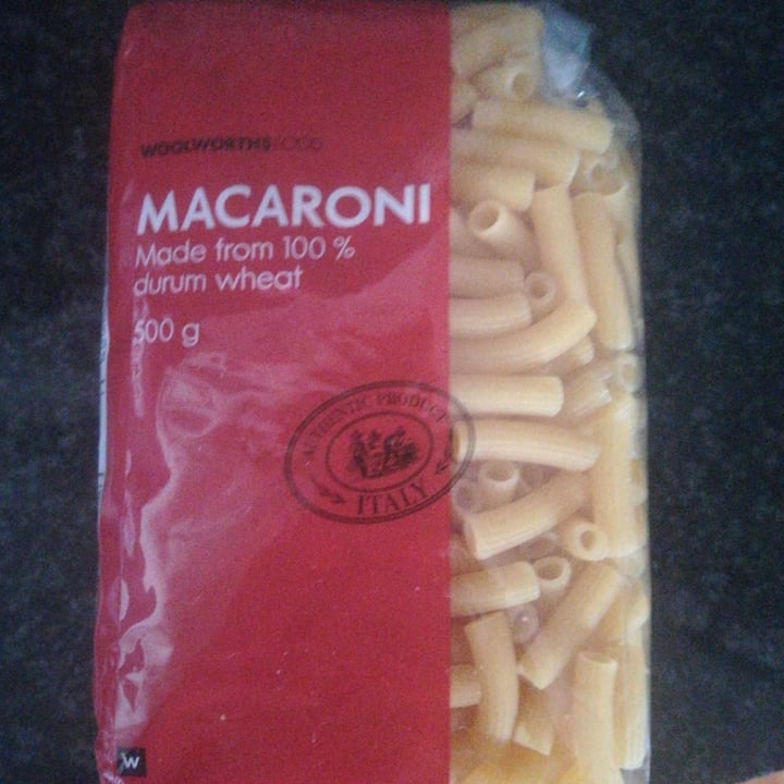photo of Woolworths Food Macaroni shared by @summit on  10 Dec 2021 - review
