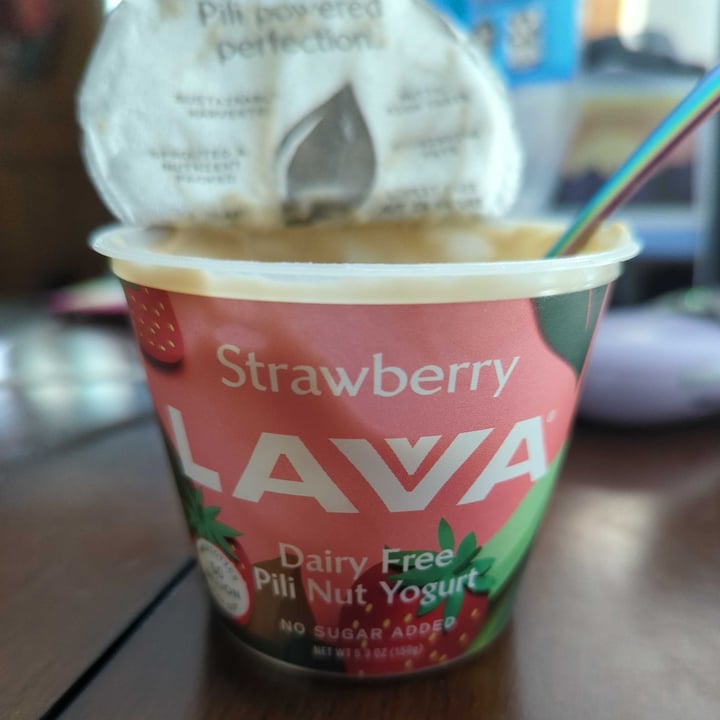 photo of Lavva Strawberry Pili Nut Yogurt shared by @jennysneal on  03 Feb 2022 - review