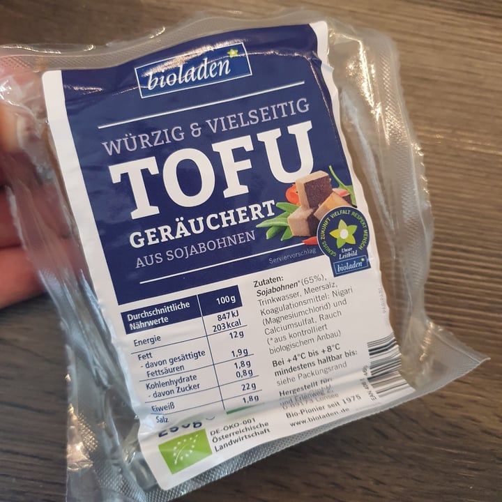 photo of Bioladen Tofu geräuchert shared by @jany666 on  21 Apr 2022 - review