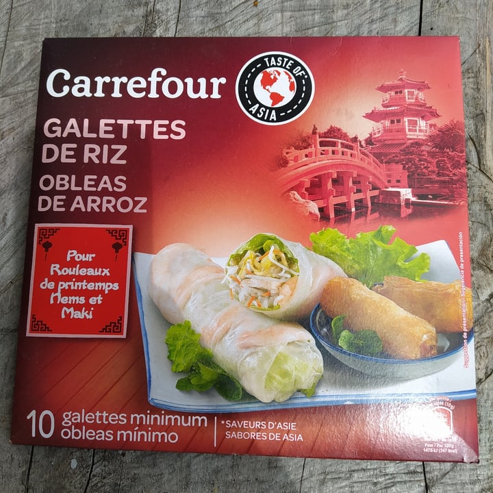 Carrefour Obleas de arroz Review
