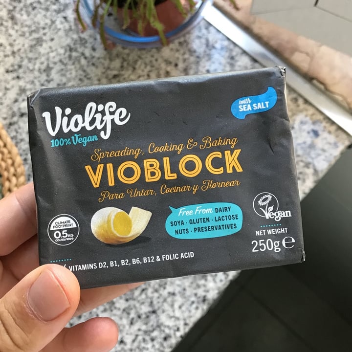 photo of Violife Vioblock unsalted shared by @joaoalmeida on  12 Oct 2021 - review