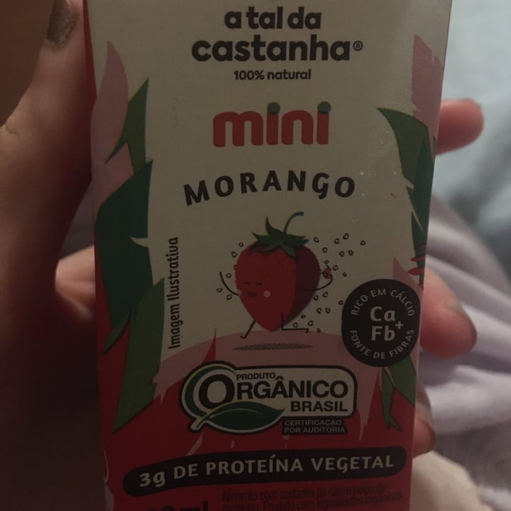 photo of A Tal da Castanha Mini Morango shared by @aalessandrasantos on  02 Mar 2022 - review