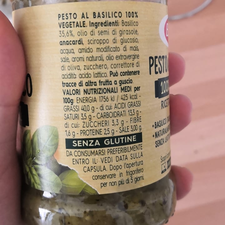 review photo of Barilla Pesto Basilico Vegan shared by @gsavioz on 04 Jun 2022 - review