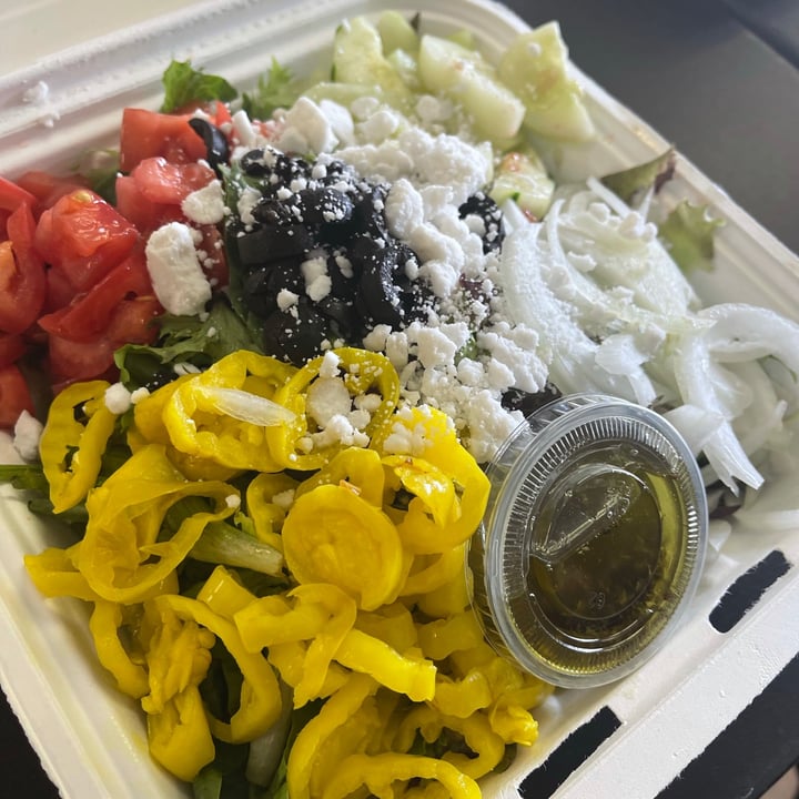 photo of Dunedin Vegan Deli Greek Salad shared by @jamiewoodrum on  09 Jul 2021 - review