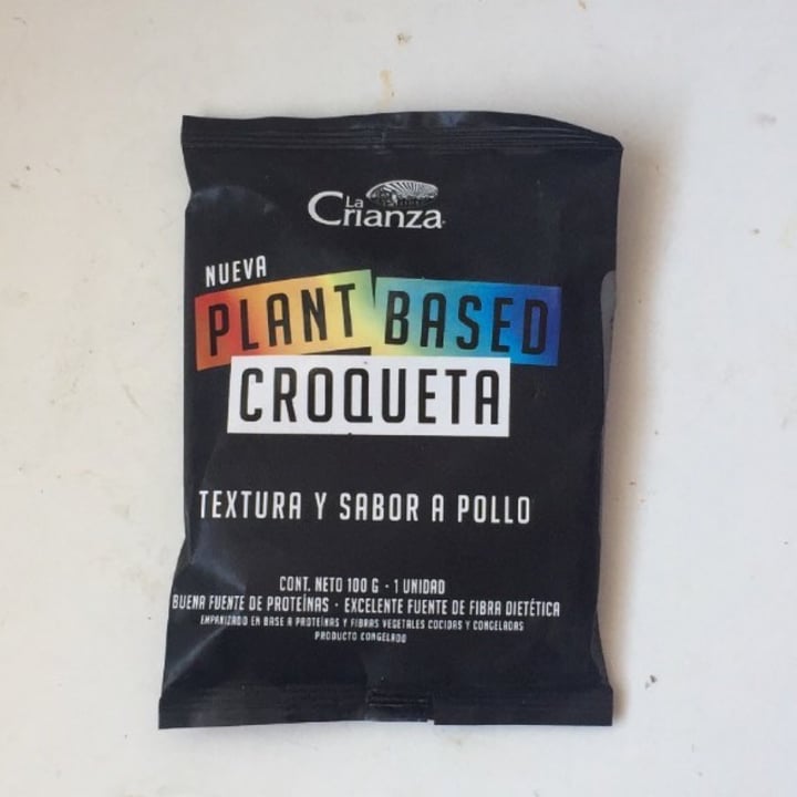 photo of La Crianza Plant Based Croqueta No Pollo shared by @gabymoncada on  02 Jan 2022 - review