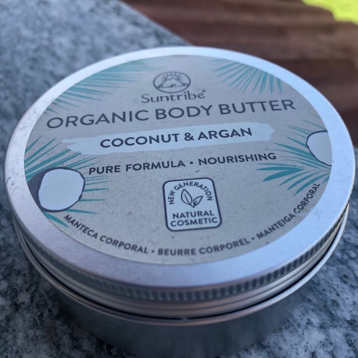 review photo of Suntribe Organic Body Butter Coconut & Argan shared by @paolagap on 30 Jul 2021 - review