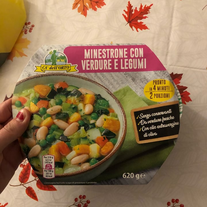 photo of CA' dell'ORTO Minestrone Ai Cereali E Legumi shared by @butterheart on  12 Oct 2022 - review