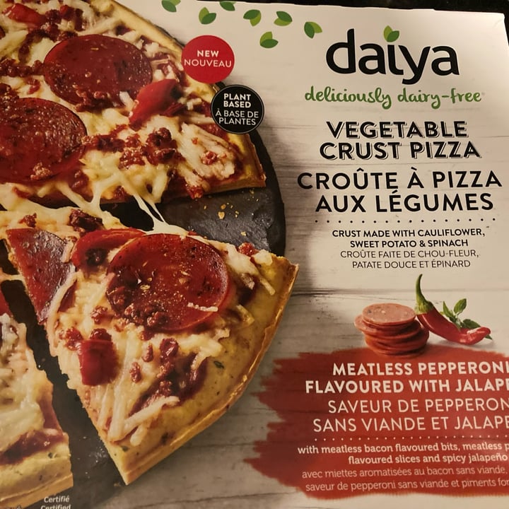photo of Daiya Meatless Pepperoni Style Pizza shared by @cuttlefish on  10 Oct 2021 - review