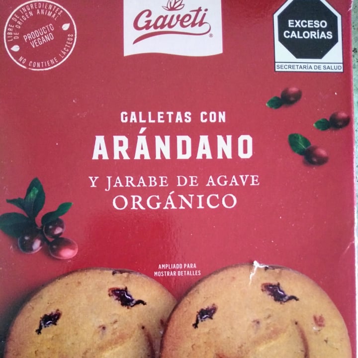 photo of Gaveti Galletas con arándano y jarabe de agave orgánico shared by @esmeraldasibaj on  17 Nov 2021 - review